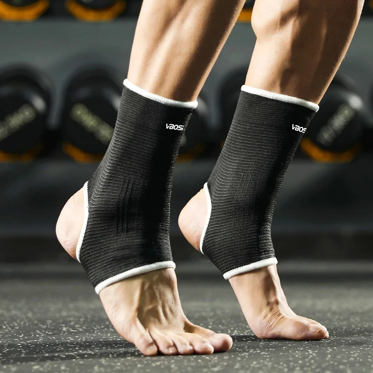 2Pcs Knitted Ankle Support For Sprains Arthritis Tendonitis Running Football Foot Protection Ankle Sleeve Sock Sports Anklet