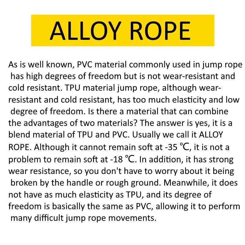 RA handle jump rope pvc rope bead rope abs pp material exercise nevertoolate hard beads alloy rope tpu rope anti cold