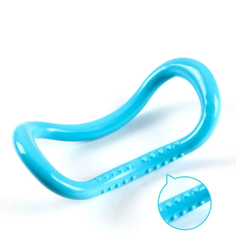 Yoga Circle Pilates Stretch Ring Home Women Fitness Equipment Fascia Massage Body Workout Exercise Resistance Support Tool