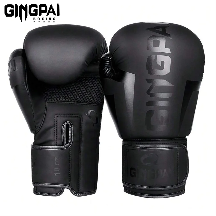 6 8 10 12oz Boxing Gloves PU Leather Muay Thai Guantes De Boxeo Free Fight MMA Sandbag Training Glove For Men Women