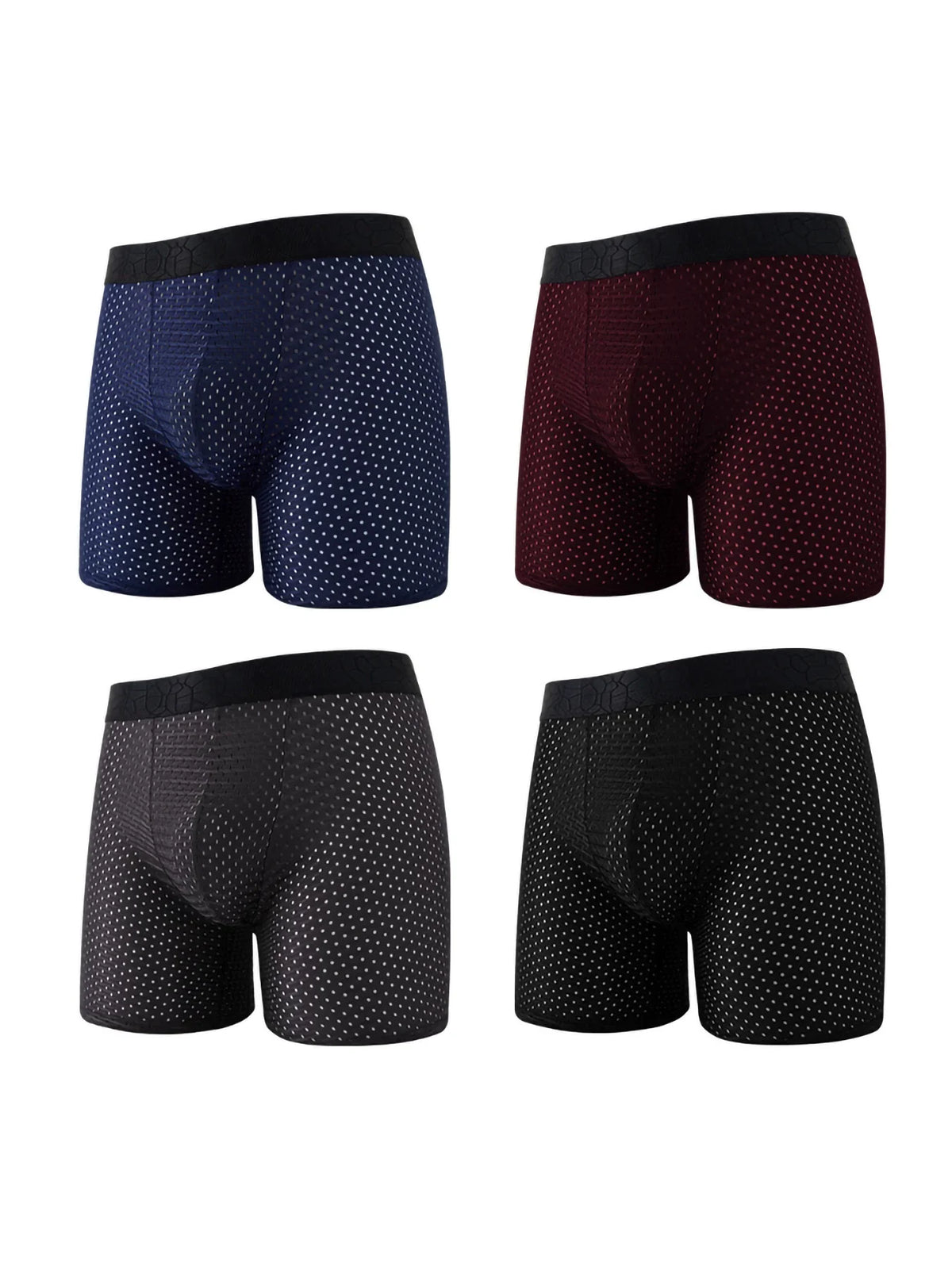 1 Pcs Men's Sports Long Mesh Underwear, Comfortable and Breathable, Body-hugging Fit - Available in Multiple Colors and Sizes