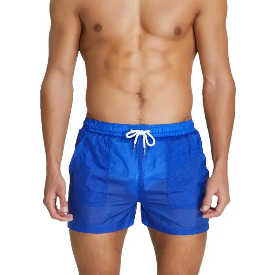 SEOBEAN Men Clothing Shorts Mesh Lined Casual Shorts Summer Thin And Light Quick Dry Gym Shorts Sexy Beach Surf Men Bottoms