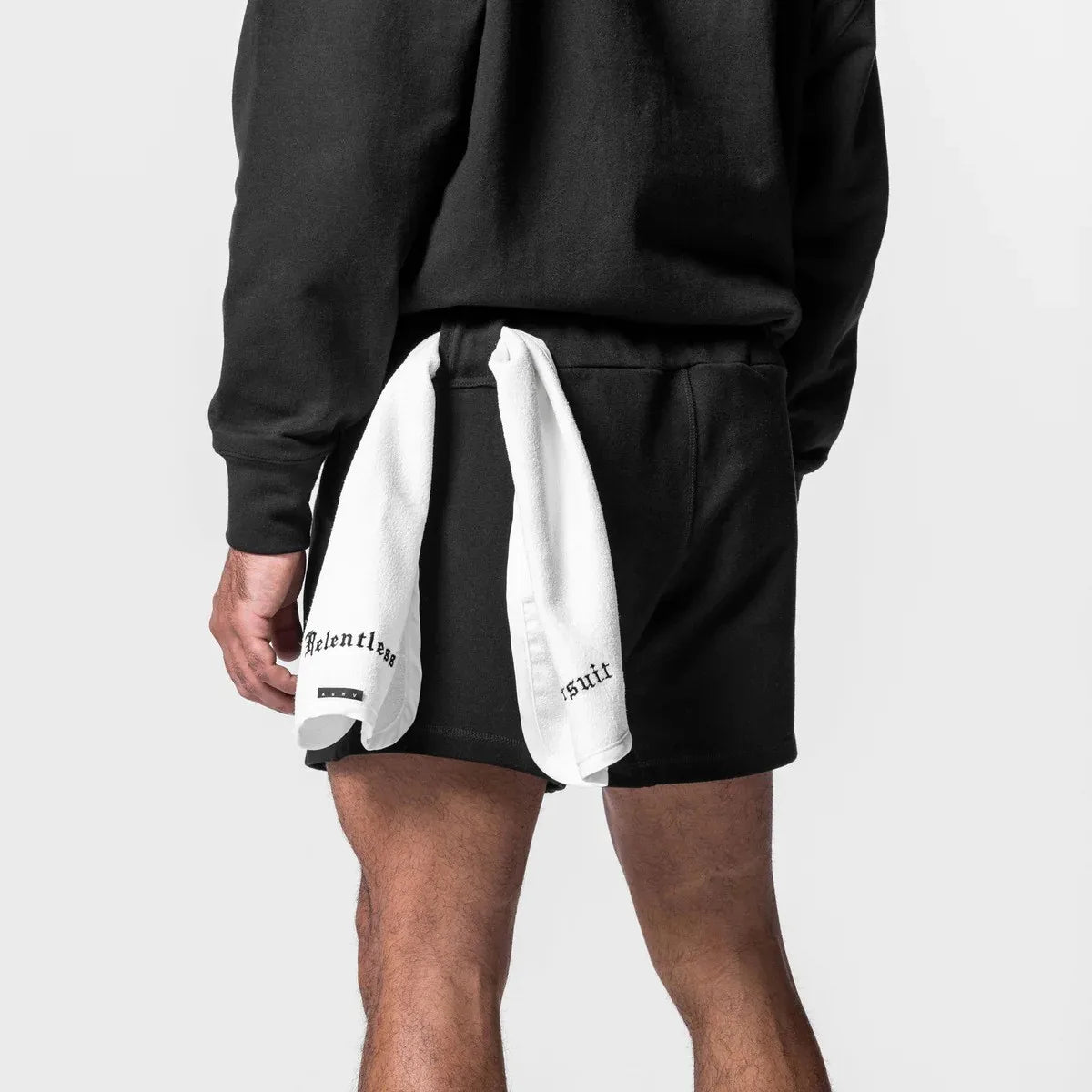DK13Summer Men New Embroidery logo shorts Fitness Gyms Shorts Running Cotton Short Pants Male Jogger Workout Brand sports shorts