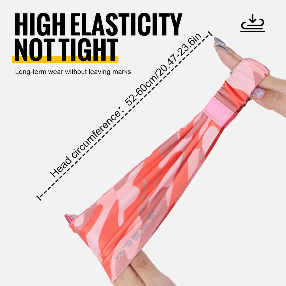 WRELS 1/2/3Pack Sports Headbands Non Slip Yoga Sweatbands Breathable Workout Headband Wicking Workout Hairband for Women Men
