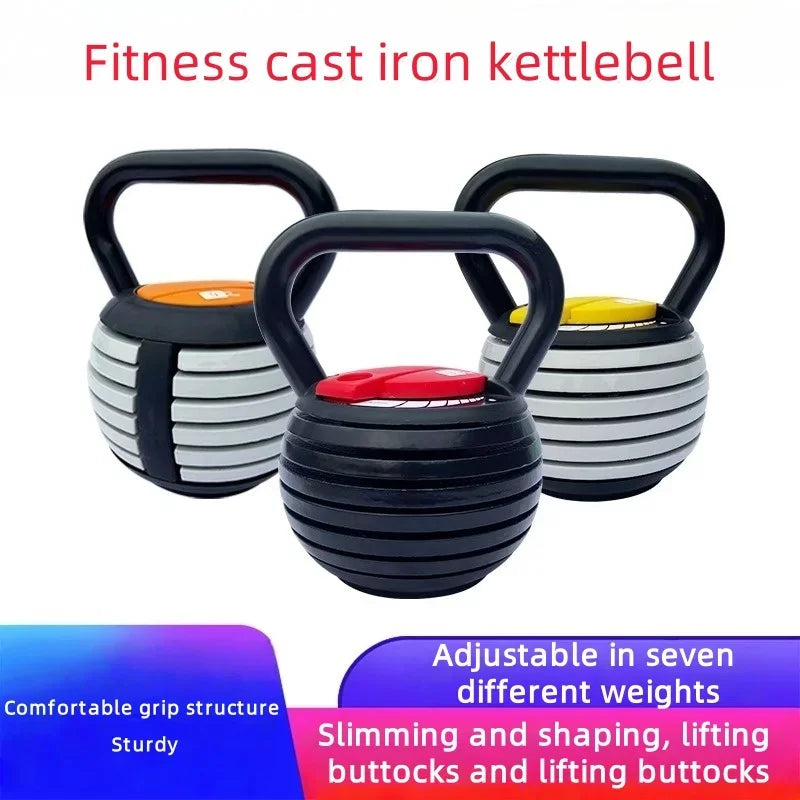 Kettlebell portable adjustable weight hip training equipment for men and women 40 kilograms Fitness and Body Building Kettlebell