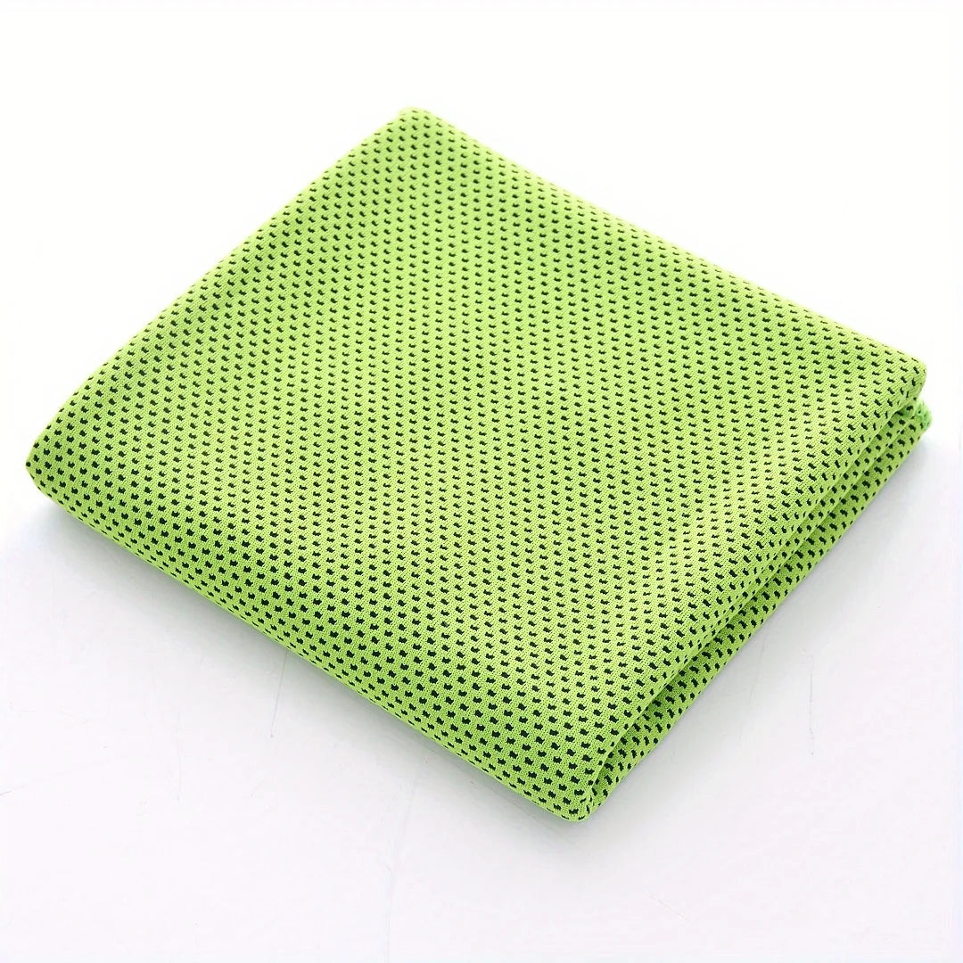 1pc Cooling Sports Towel, Sweat Absorbent & Quick Dry, Suitable as Cool Rags for Neck Cooling Wrap,Cooler, Cold Towel