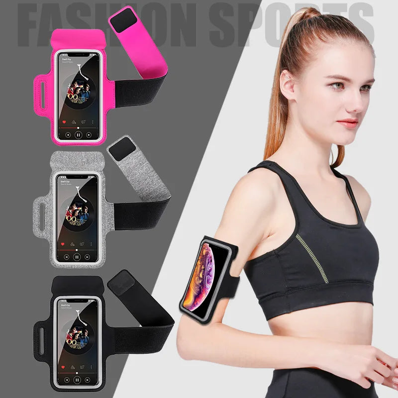 Mini Cell Phone Armband for Run Sport Bag Women Cell Phone Running Bag for Mobile Phone Wrist Stand for Men Sports Accessories