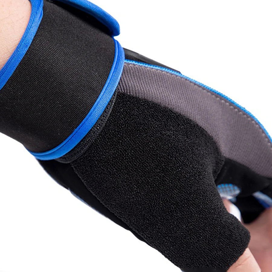 Fitness gloves, men's and women's dumbbell horizontal bar exercise training protection, wear-resistant pull up anti cocoon wrist