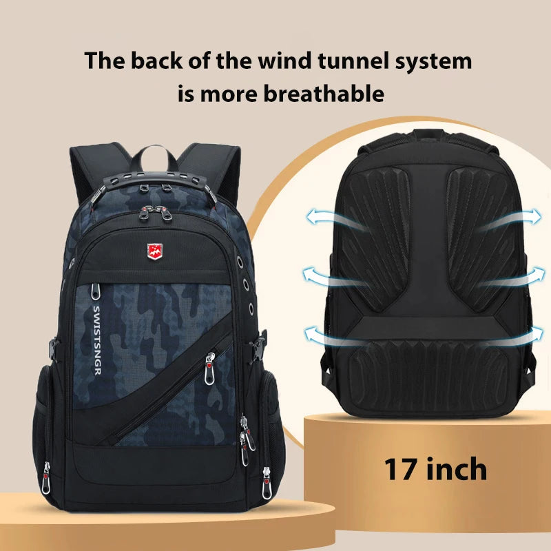 Waterproof Large Travel Backpacks for Airplane 17/20 Inch Laptop Backpack for Men Fashion Japanese School Bag Girls Male Mochila