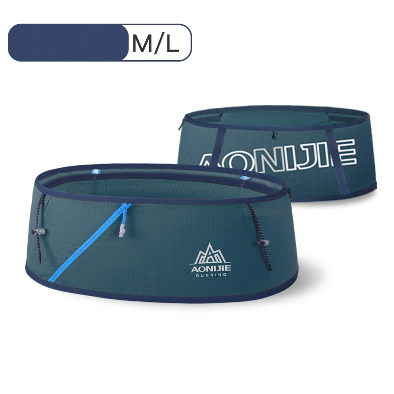 AONIJIE W8101 New 450ML Belt Hydration Waist Pack Ultralight Waist Bag Phone Holder for Outdoor Trailing Running Camping Hiking