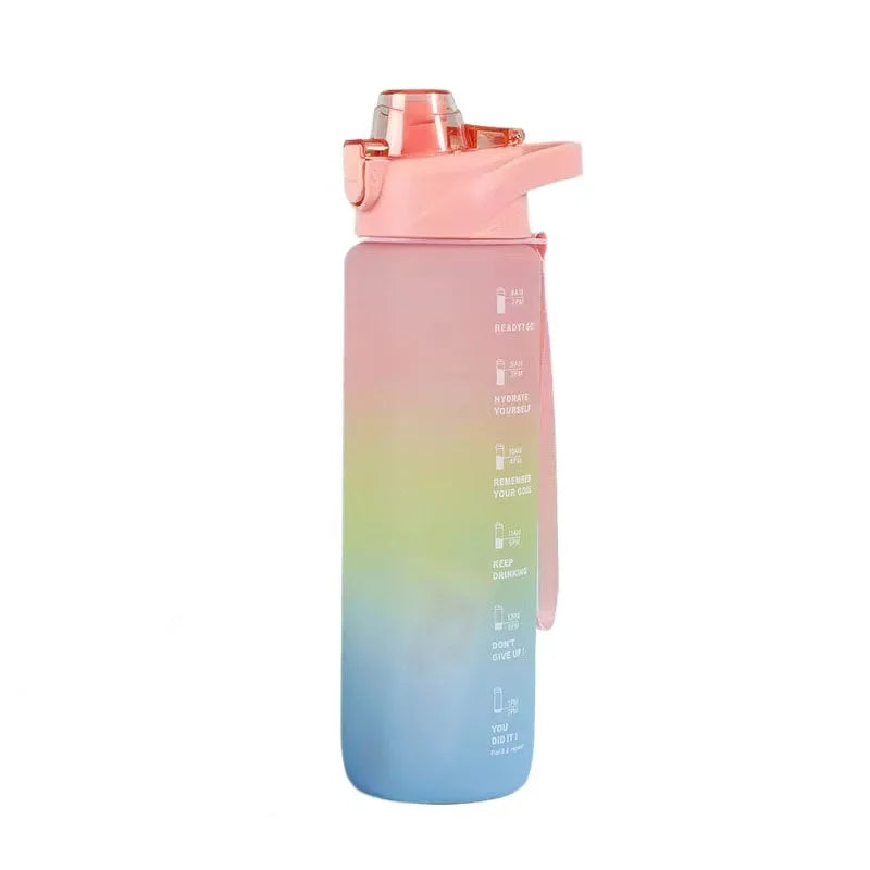 Summer Large-capacity Cup Outdoor Large Water Bottle Multi-color Fitness Kettle Portable Sports Kettle