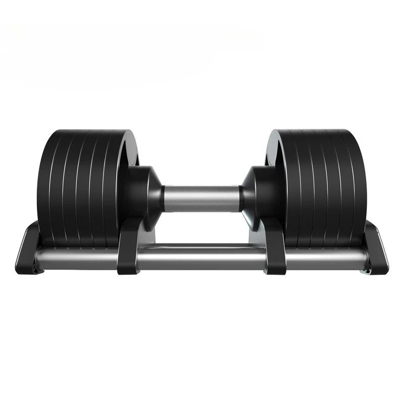 Adjustable Dumbbells Rotating Handle Adjustment / 7 Settings Fitness Equipment Strength Training