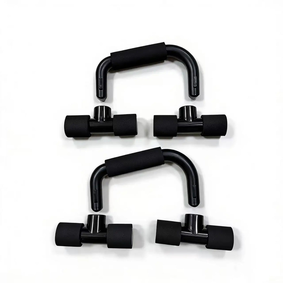 Ergonomic Foam Grip Pushup Stands, Portable Exercise Bar for Chest, Shoulders, and Core Muscles - Non-Slip, Lightweight, Durable