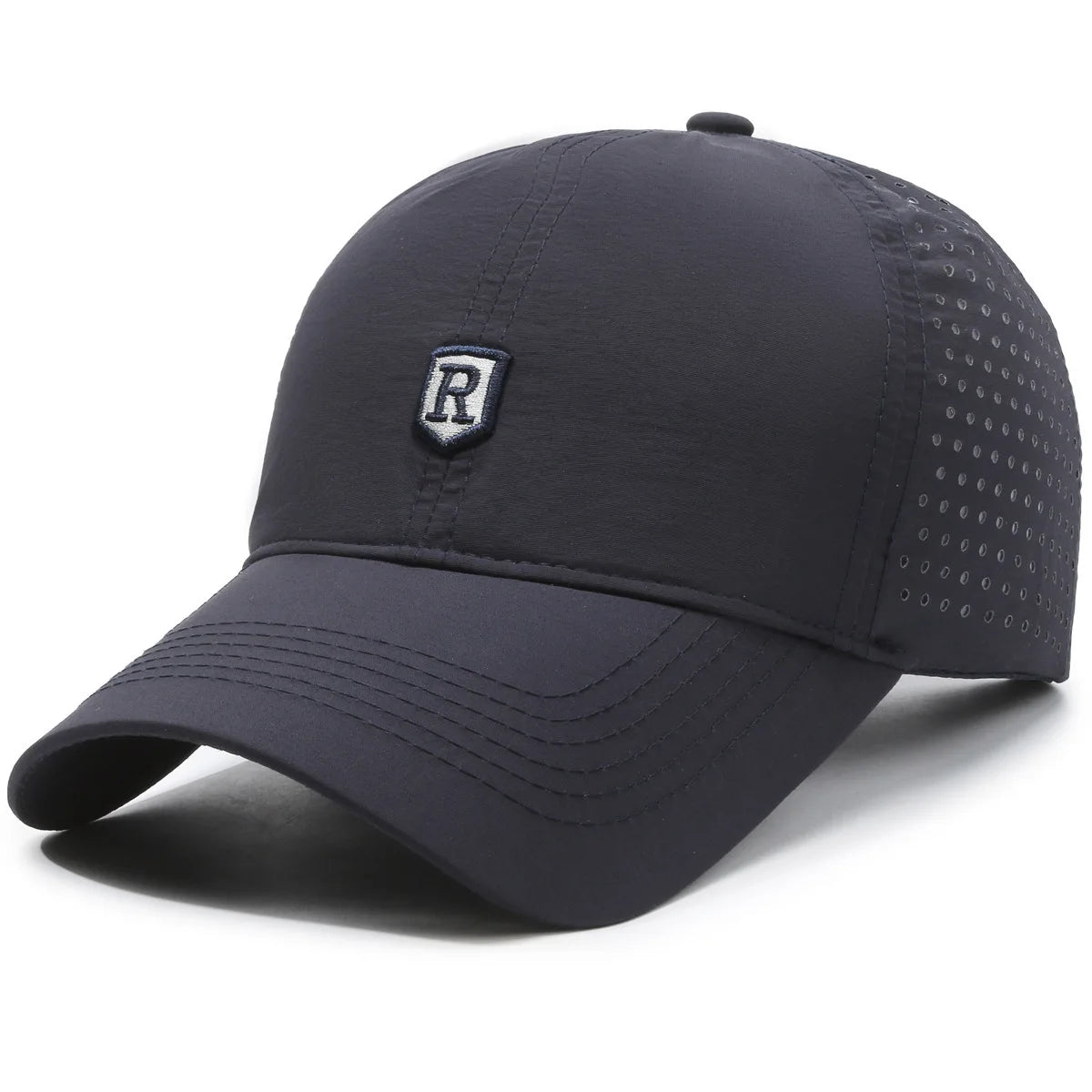 Breathable Quick-Dry Baseball Cap with Ventilation Holes, Unisex Outdoor Sports Sun Hat, Lightweight & UV Protection