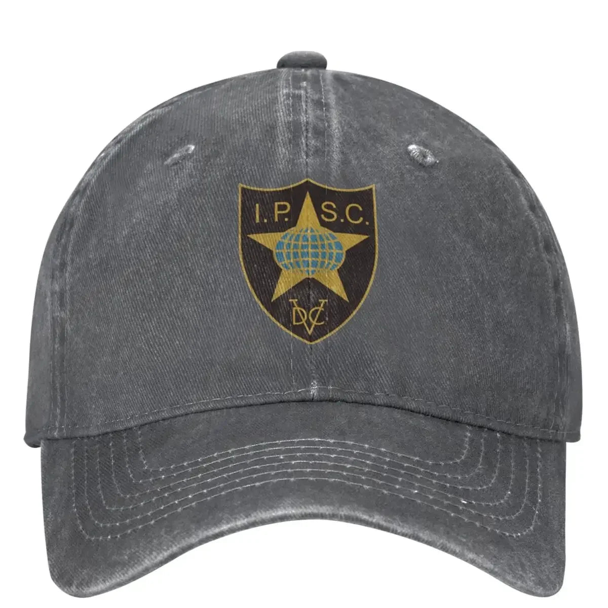 IPSC Baseball Cap UKPSA GUN Street Style Unisex-Teens Washed Trucker Hat Adjustable Custom Logo Hiking Fishing Baseball Caps