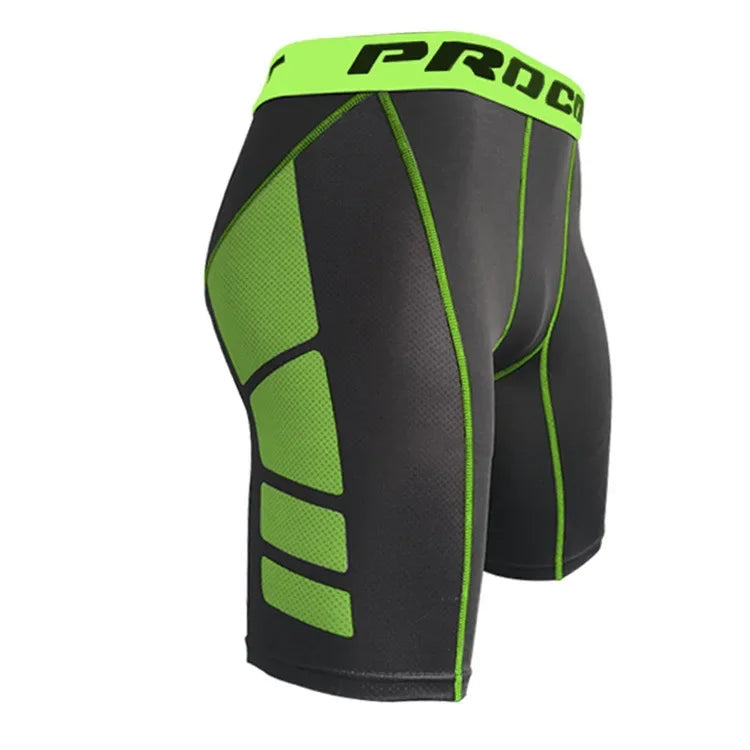 Men's Compression Shorts Gym Running Shorts Training Quick-Drying Comfortable Bottoms Hiking Jogging Camping Cycling Shorts