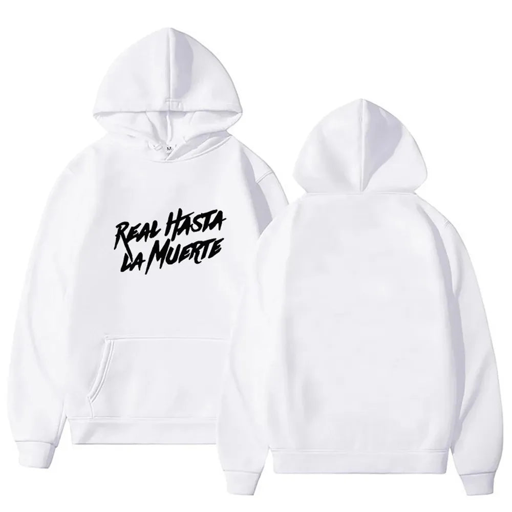New Rapper Anuel AA Printed Hoodies Men Woman Fashion Hoodie Singer Graphic Printing Sweatshirts for Fans Fleece Streetwear