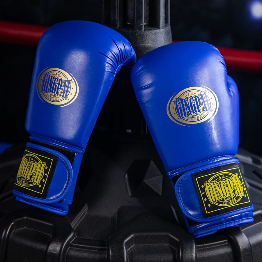 6/8/10/12oz Professional Boxing Glove Higher Quality PU Sanda Muay Thai MMA Training Glove Fighting Boxing Training Accessories