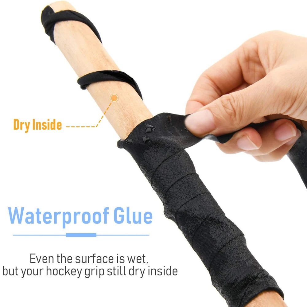 4PCS Hockey Tape, Strong Adhesive Goon Tape,Multipurpose Cloth Tape 2.5cm X 25m Each Roll, Hockey Stick Tapes for Sports, Handle