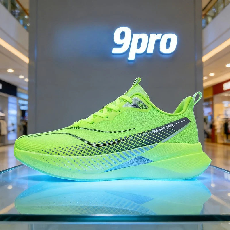 2026 New Chitu 9ro Carbon Fiber Plate Running Sneakers Lightweight Cushion Jogging Trainers Competition Sports Shoes Unisex