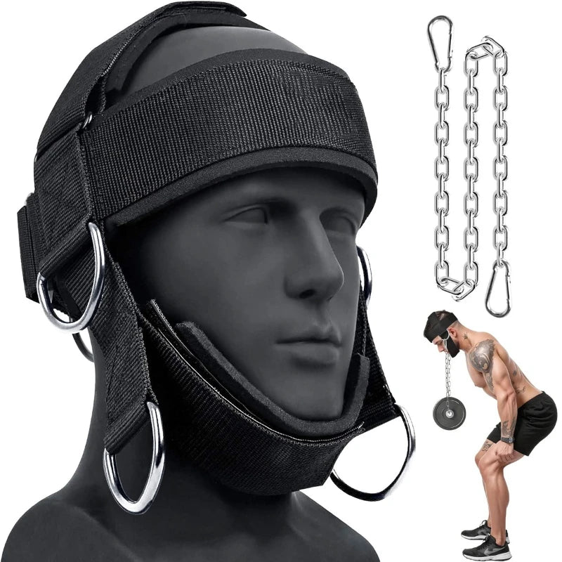 1pc Neck Training Device Neck Training Cap Cervical Weight Training Cap Suitable for Boxing/Combat Sports Neck Muscle Exercise