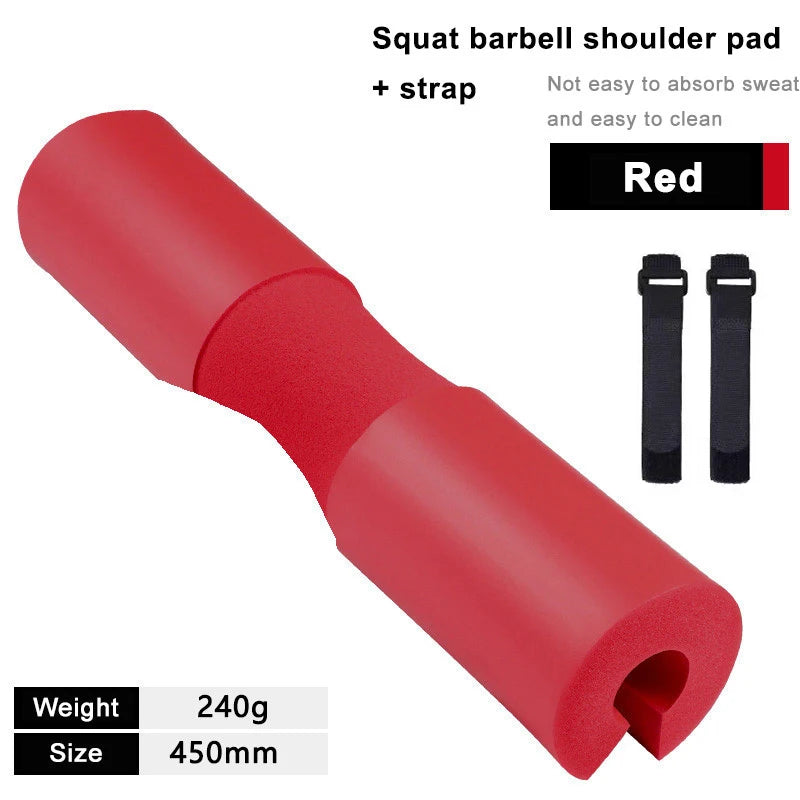 Barbell Pad for Hip Thrust Squat, Non‑Slip Thick Foam Bar Pad, Weight Lifting Shoulder Protector Cushion for Bar Home Gym
