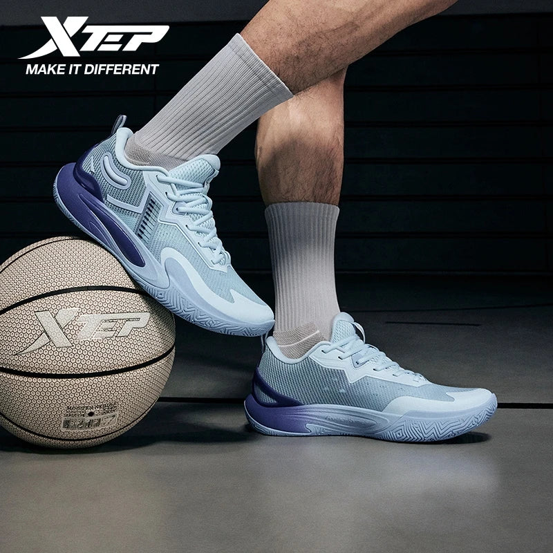 Xtep Light Attack 5 Guard Basketball Sneakers Cushioning Grip Durability Professional Performance Sports Shoes 874119120005