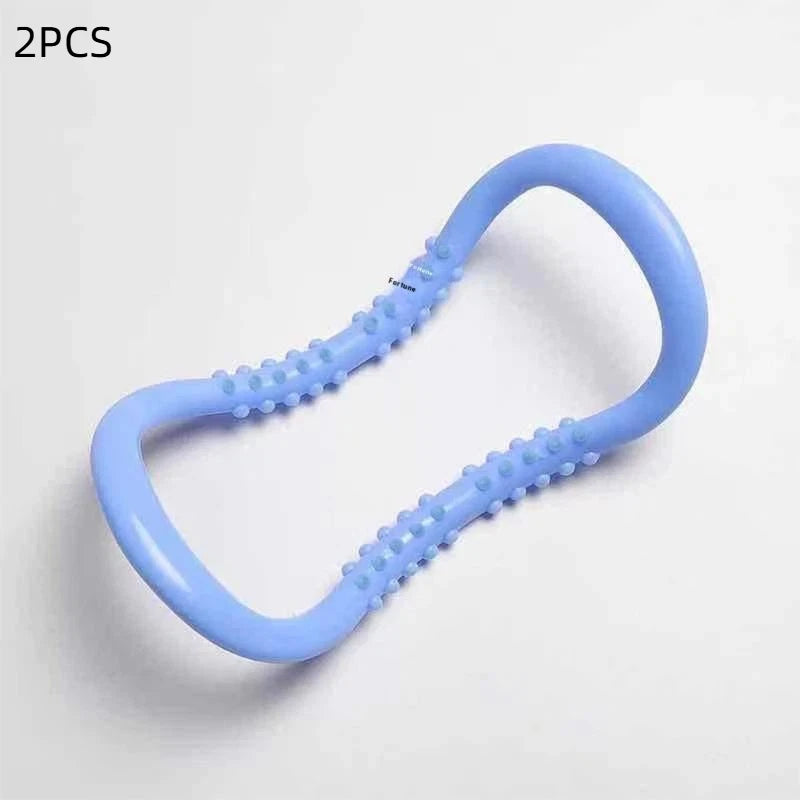 Yoga Circle Pilates Stretch Ring Home Women Fitness Equipment Fascia Massage Body Workout Exercise Resistance Support Tool