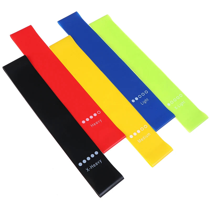 1/3PCs Yoga Resistance Rubber Bands Indoor Outdoor Fitness Equipment 0.35mm-1.1mm Pilates Sport Training Workout Elastic Bands