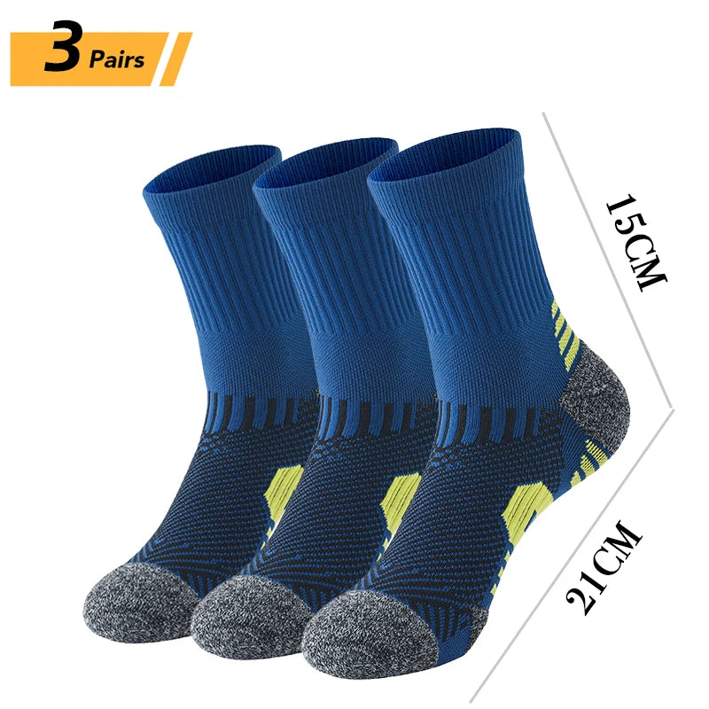 9/5/3/1 Pairs Men's Sport Socks Breathable Outdoor Running Basketball Socks Cotton Training Short Tube Socks For Men