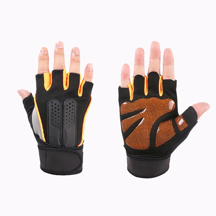 Fitness gloves, men's and women's dumbbell horizontal bar exercise training protection, wear-resistant pull up anti cocoon wrist