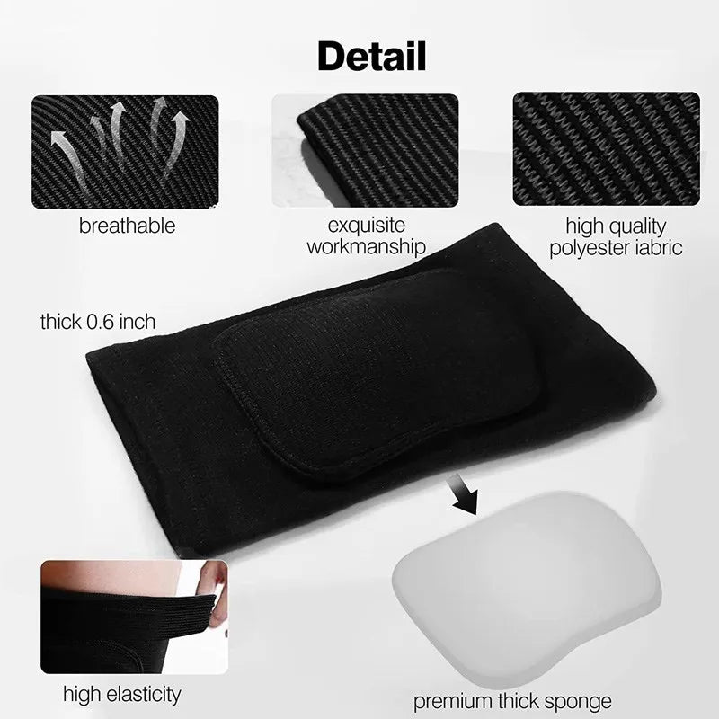 WOSWEIR-Dancing Knee Pads for Volleyball Yoga Women Kids Men Patella Brace Support EVA Kneepad Fitness Protector Work Gear