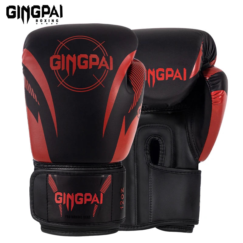 6/8/10/12/14/16oz Boxing Gloves Professional Adult Sanda Muay Thai Fighting Gloves Men and Women Training Sandbag Free Fight MMA