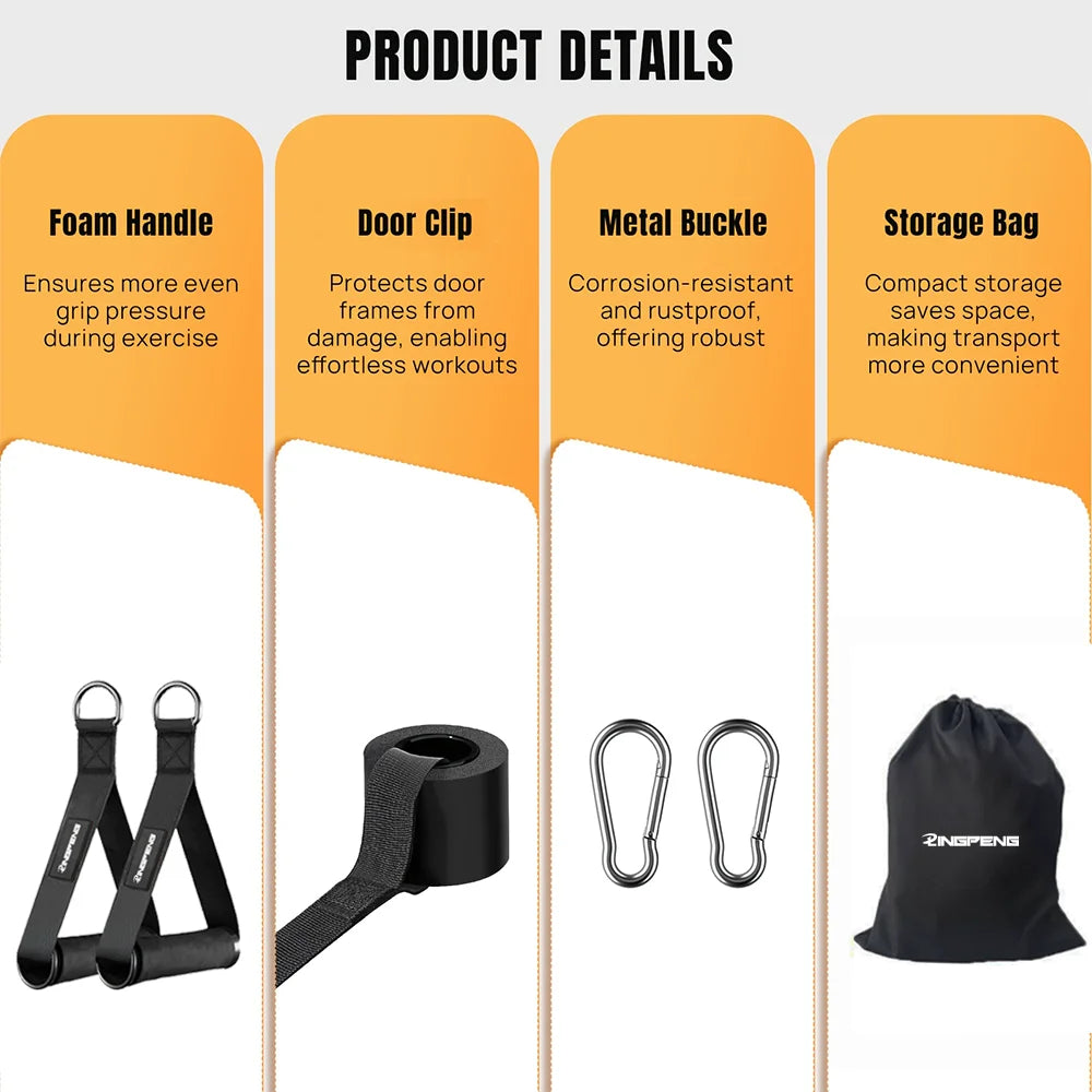 10Pcs Resistance Bands Set Pull Straps Assistive Pull-Up Bands Exercise Straps Leg Exercise Bands for Gym Fitness Home Workout