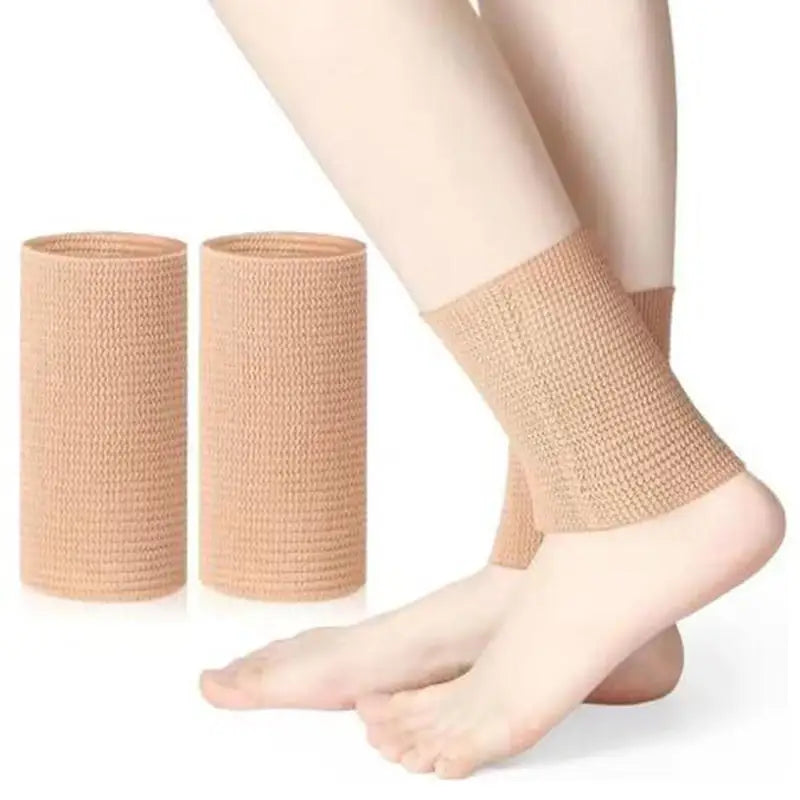 1pc Ankle Gel Sleeves Padded Skate Socks Ankle Pads Ankle Compression Sleeve for Figure Skating Riding Ski Ankle Protection