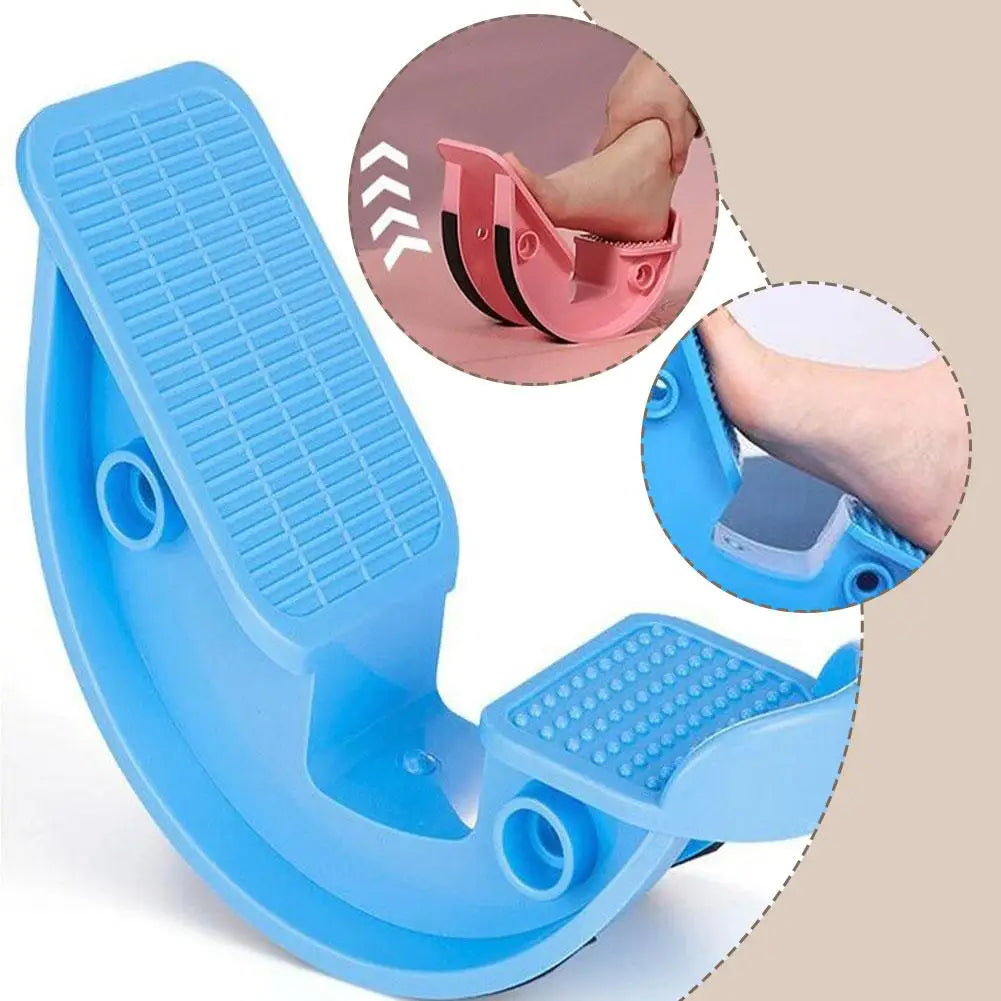 Foot Stretcher Rocker Arm Calf Ankle Stretching Board Stretching Yoga Fitness Yoga Fitness Curved Stretching Tool