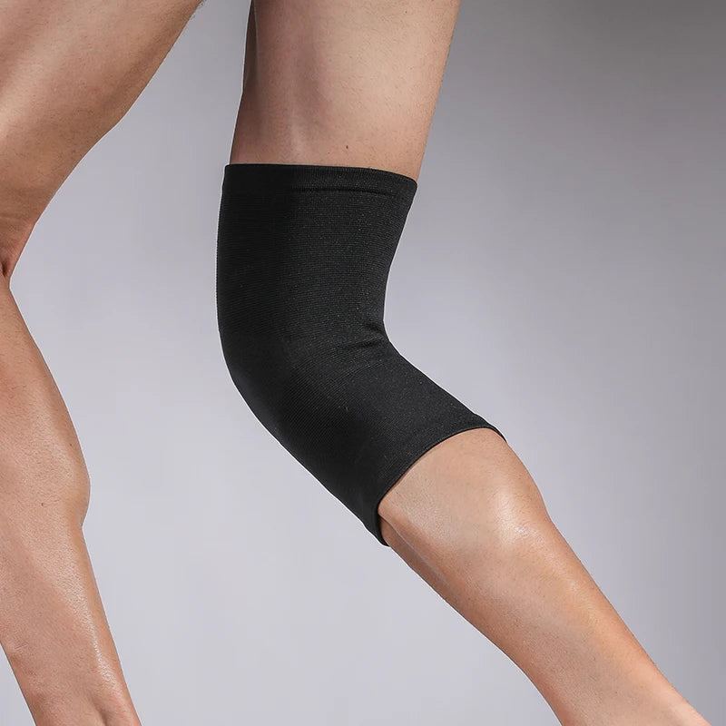 VBOSi 1 Piece Women Men Mild Compression Elastic Knee Support Sleeve for Basketball Cycling Running