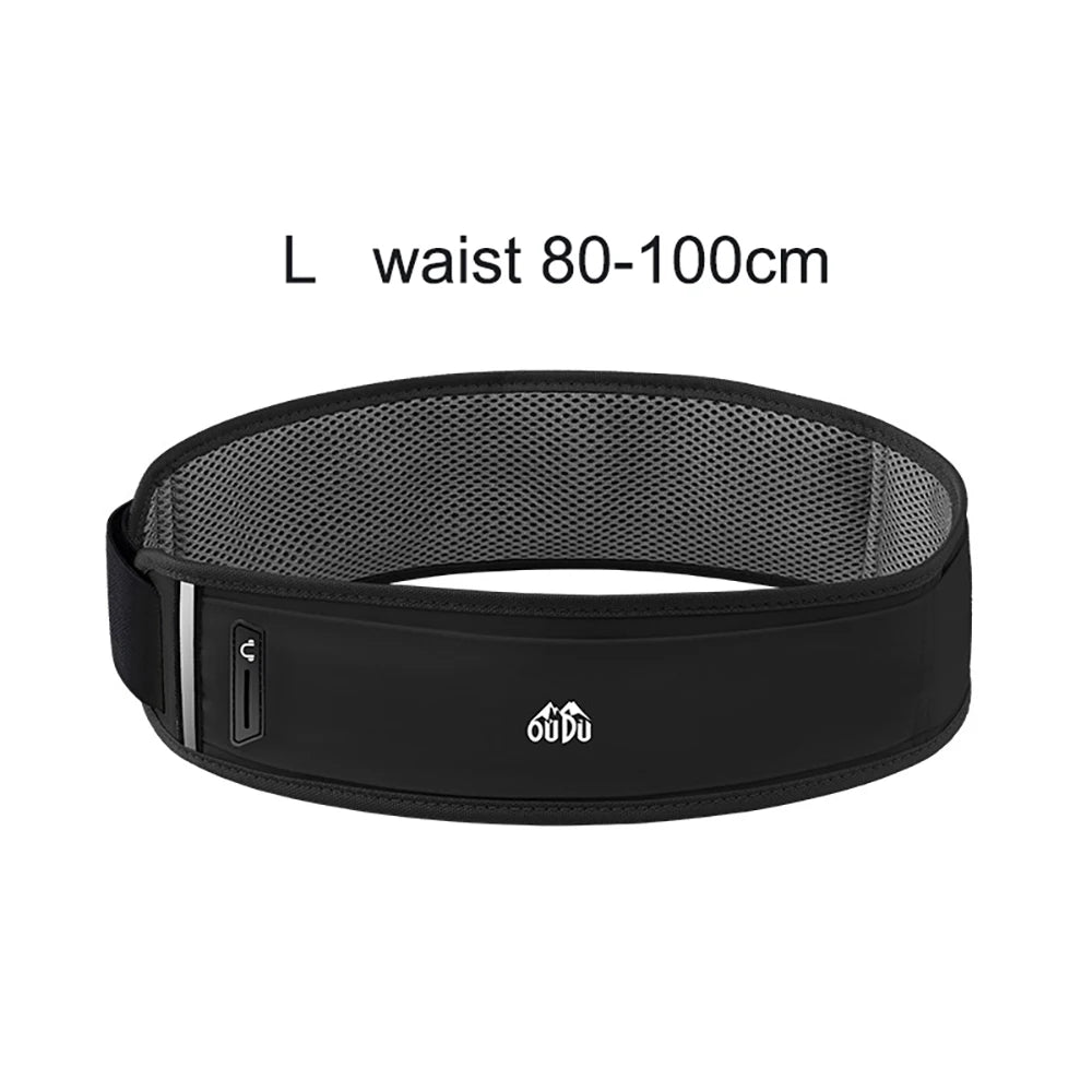 Running Belt Waist Bag with Water Bottle 330ml Women Sports Fanny Pack Men Phone Pouch Jogging Gym Bags Hydration Run
