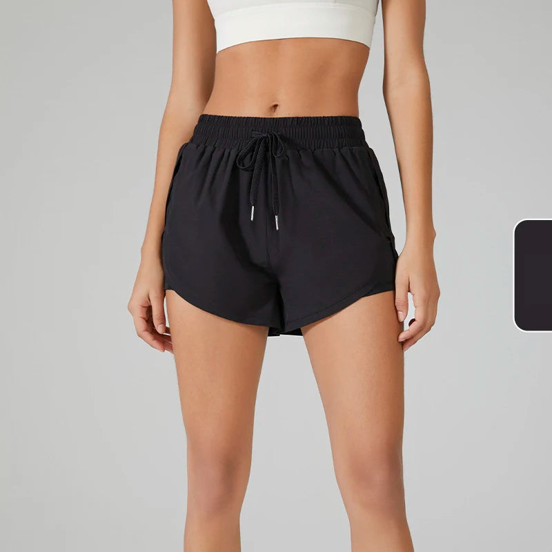 Yoga Shorts Women Fitness Top Spandex Neon Elastic Running Workout Short Leggings For Ladies Gym Sport Shorts Fitness Sportwear
