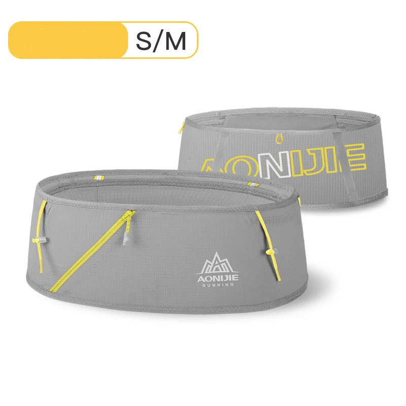 AONIJIE W8101 New 450ML Belt Hydration Waist Pack Ultralight Waist Bag Phone Holder for Outdoor Trailing Running Camping Hiking