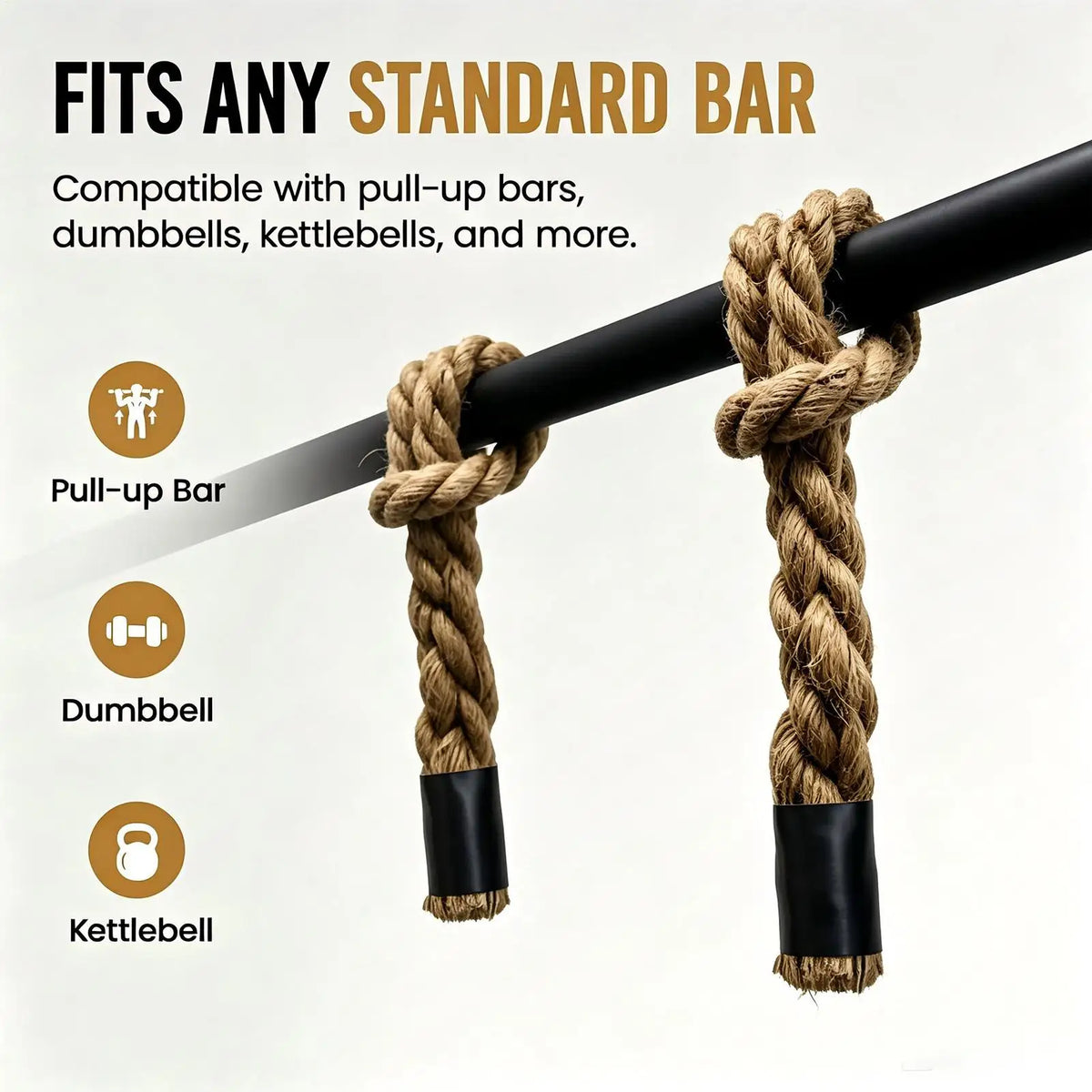 2Pc Heavy Duty Pull Up Rope Grips Reusable Arm Strength Training Tool Comfort Grip Pull-Up Assist Trainer Build Back Arm Muscles