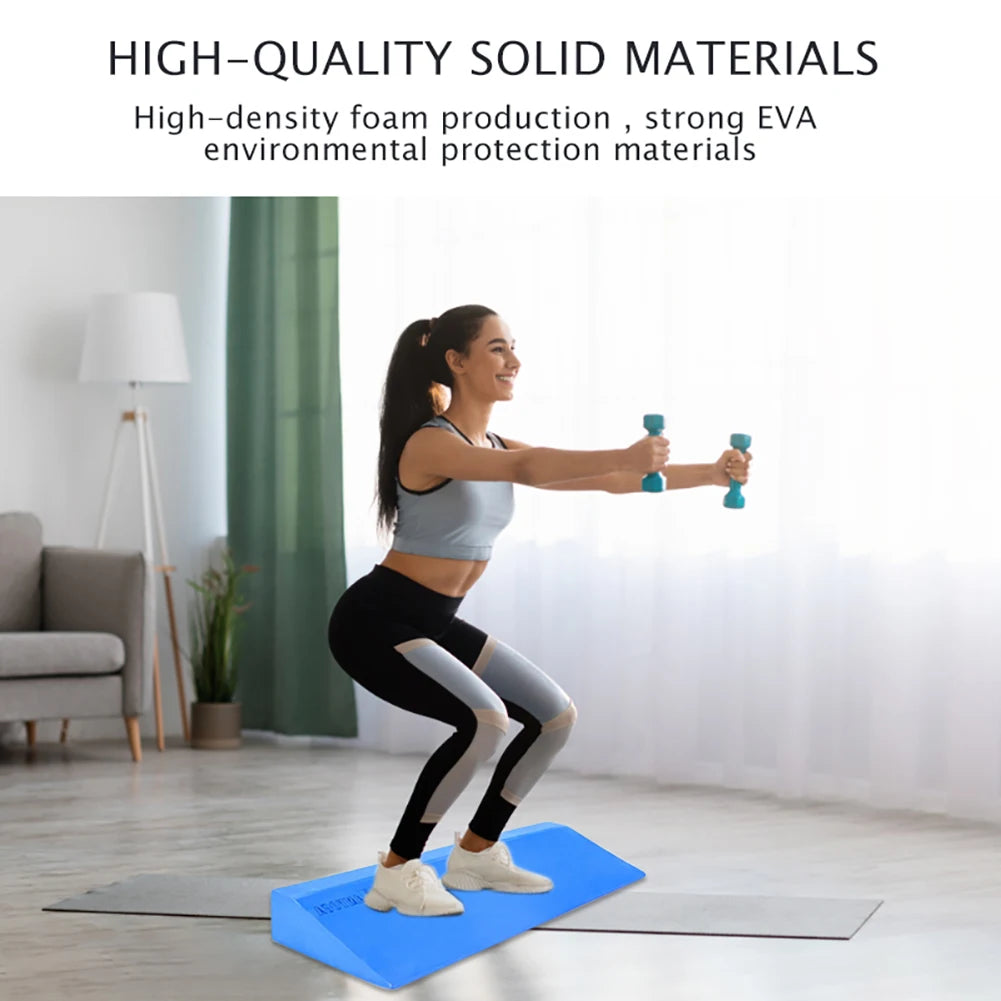 1/2 PcsYoga Wedge Blocks Lightweight Yoga Wedge Stretch Slant Board Wrist Lower Back Support for Exercise Gym Fitness