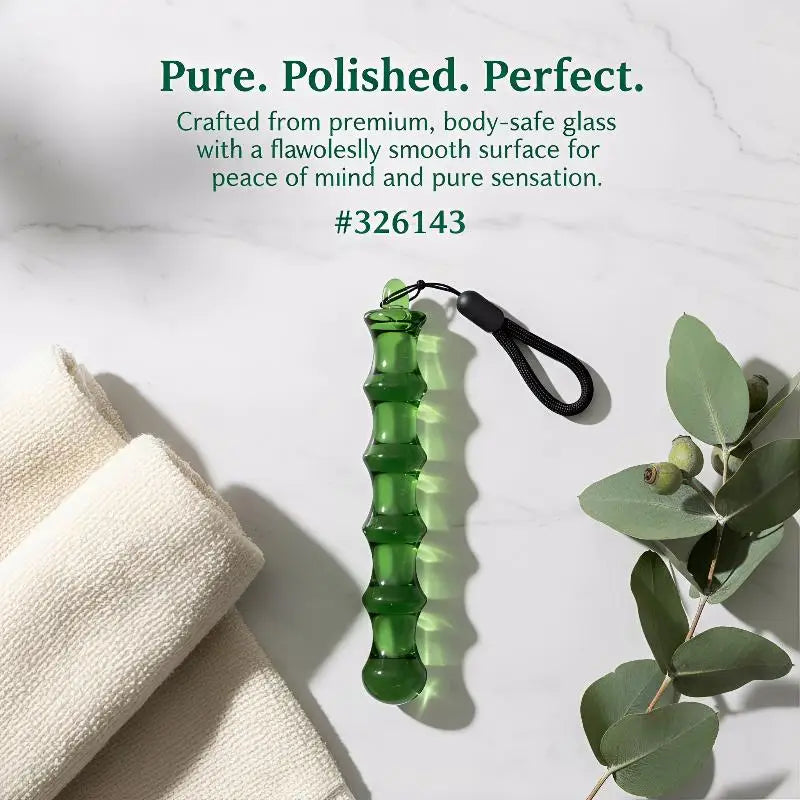 New Massage Stick Smooth Thornless Meridian Acupoint Sticks Muscle Relaxation Suitable For Shoulders Neck Hips Jade Massager