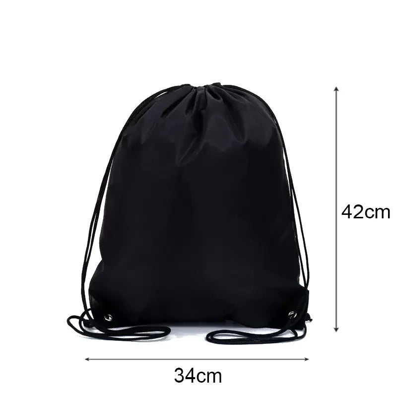 Lightweight Drawstring Unsix Backpack Portable Cinch Bag Perfect for Gym Beach Travel School Sports and Everyday Activities