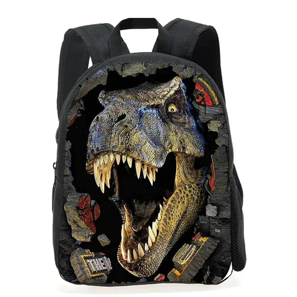 Pre school dinosaur backpack, school classic children's backpack