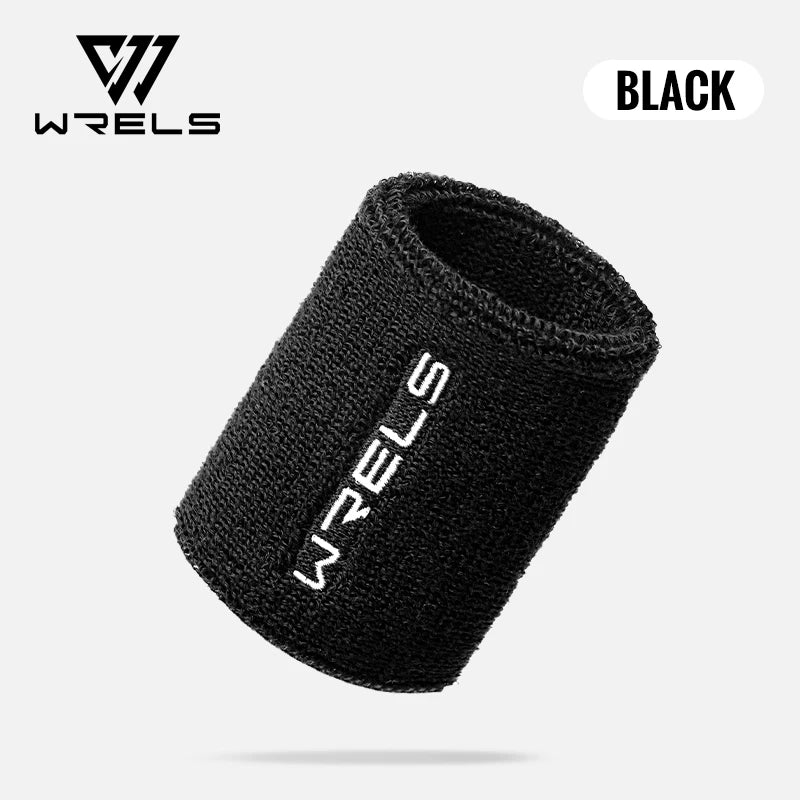 WRELS Wristbands Terry Cloth Moisture Wicking for Sports Tennis Gym Work Out Wristbands Sweatbands Absorbent Wrist Sweat Bands