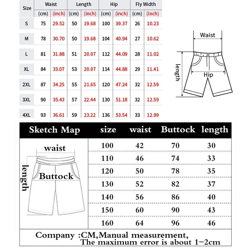 Fashionable Biker Riding Sports Shorts Loose Basketball Gym Breathable Shorts Quick Dry Fitness Training Workout Male Shorts