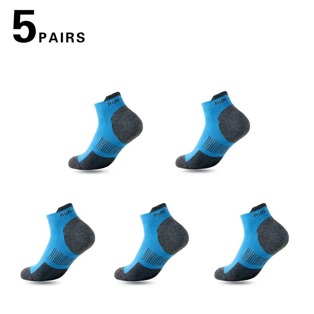 5/10 Pairs Men's Breathable Ankle Socks Mesh Casual Athletic Sports Short Socks Thin Cut for Summer Size 38-45