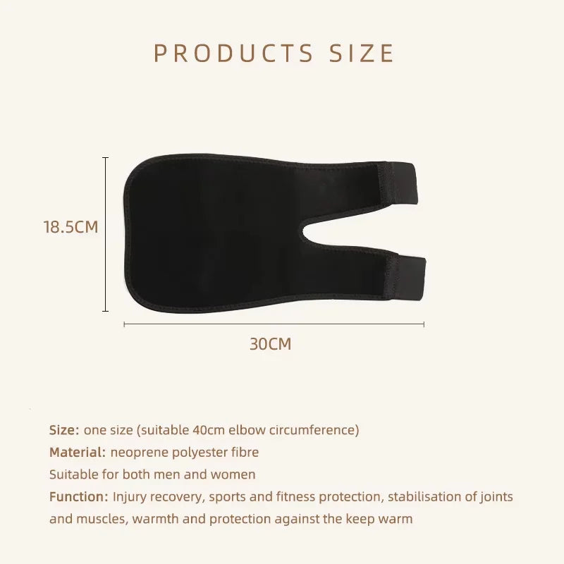 1Pcs Fitness Elbow Brace Compression Support Sleeve for Tendonitis, Tennis Elbow, Golf Treatment - Reduce Joint Pain