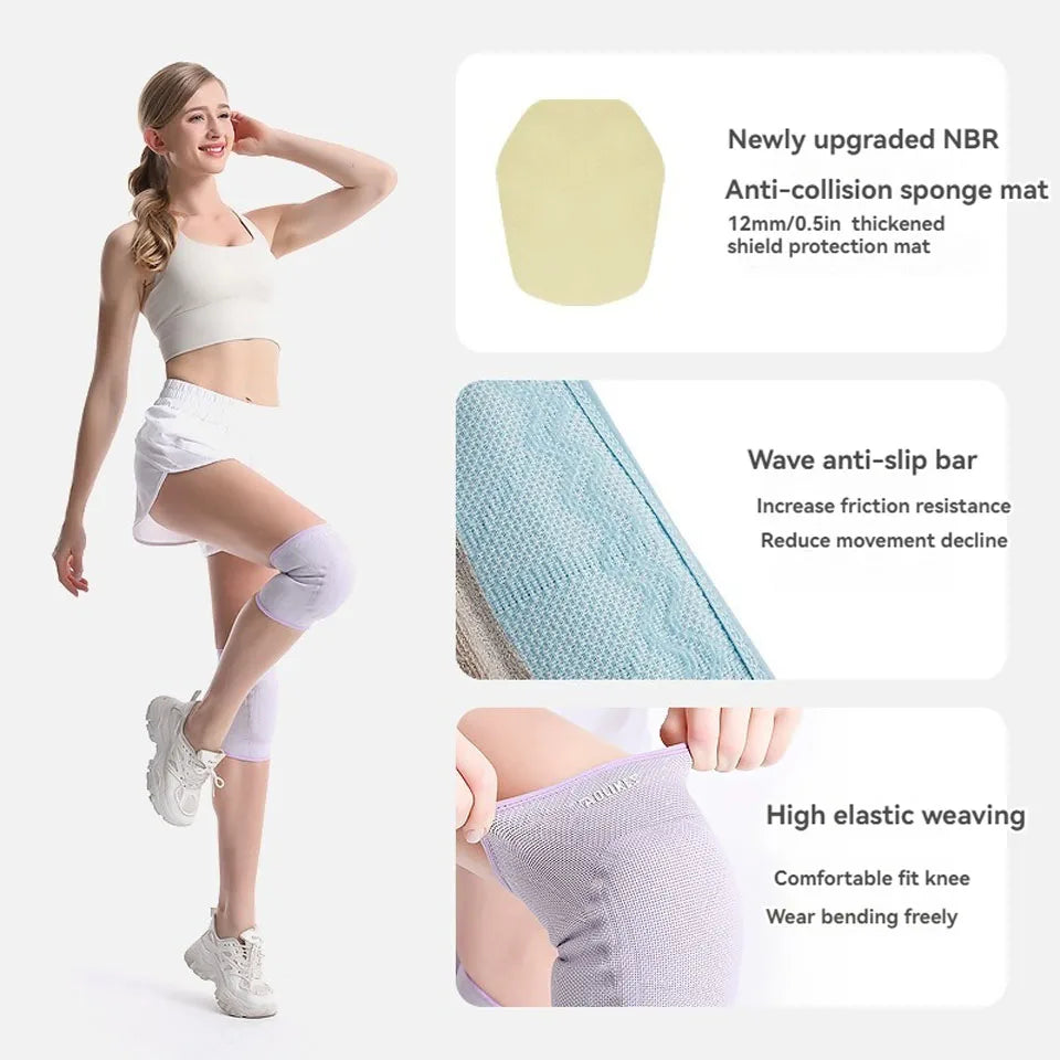 AOLIKES Volleyball Knee Pads, Knee Protector Support for Children, Teenagers, Adult, Professional Grade Knee Pads for Dance and